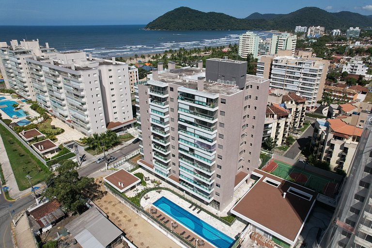 Ap em ResortClub com piscina e vista p/ o mar HM56