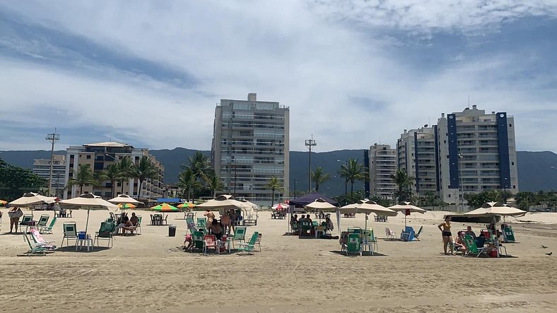 Apartamento de Frente para o Mar em Bertioga