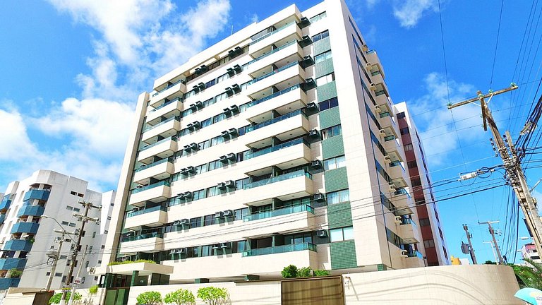 Home 1 | Apartamento a 100m da praia da Jatiuca em Alagoas