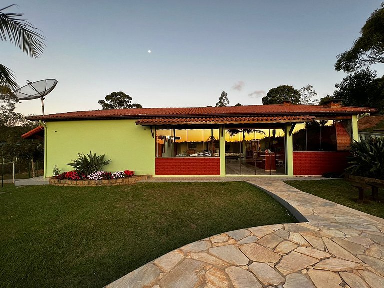 Home 1 | Casa c/ área gourmet e piscina em cond Mairinque