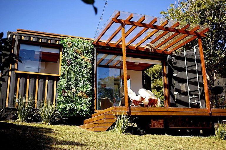 Home 1 | Tiny House com vista e fogueira p casais