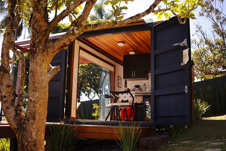 Home 1 | Tiny House com vista e fogueira p casais