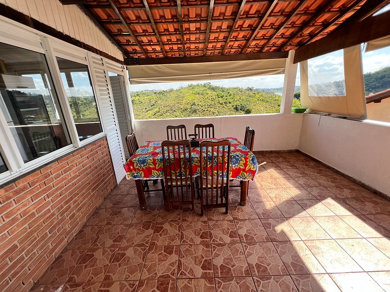 Home 2 | Casa com piscina e vista represa em Igaratá