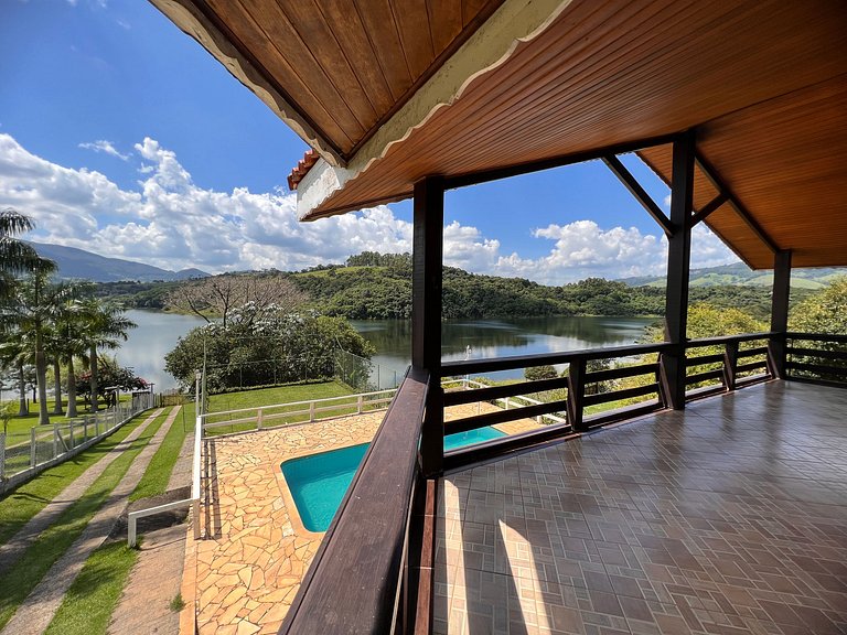 Home 2 | Casa com piscina e vista represa em Joanópolis