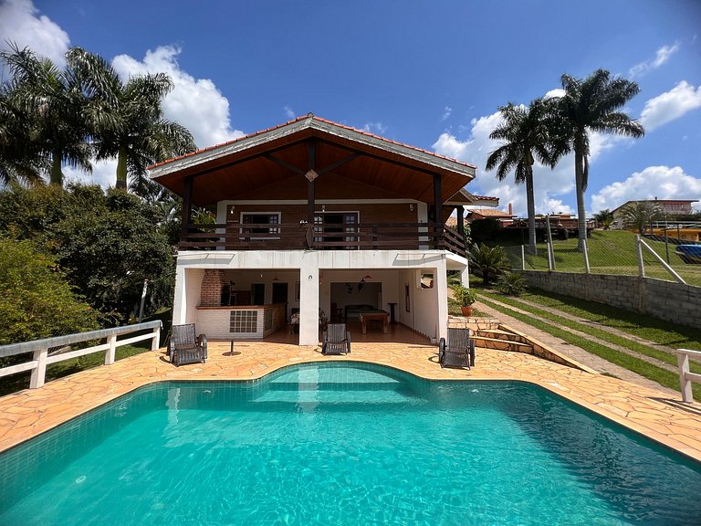 Home 2 | Casa com piscina e vista represa em Joanópolis