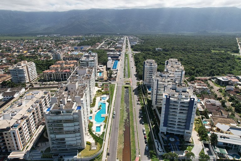 Home 49 I Apto pé na areia e piscina aquecida em Bertioga